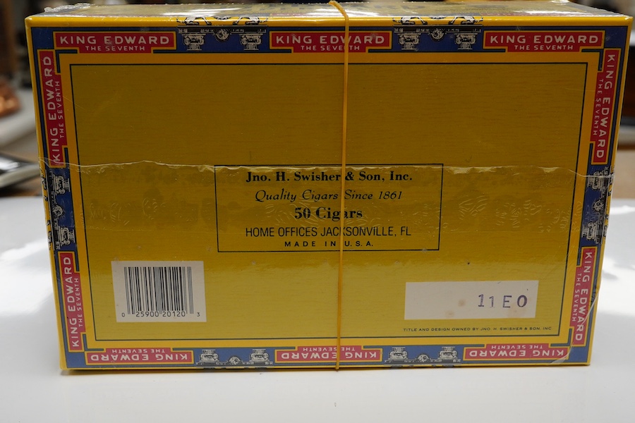 A Sealed box of fifty King Edward Imperial cigars